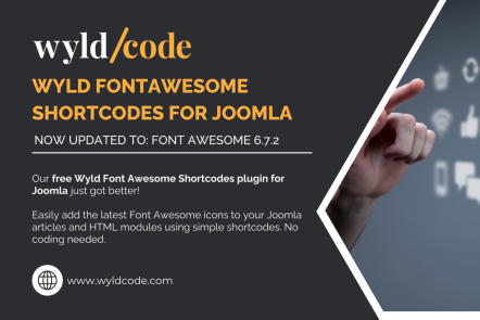 Wyld Font Awesome Shortcodes for Joomla Updated